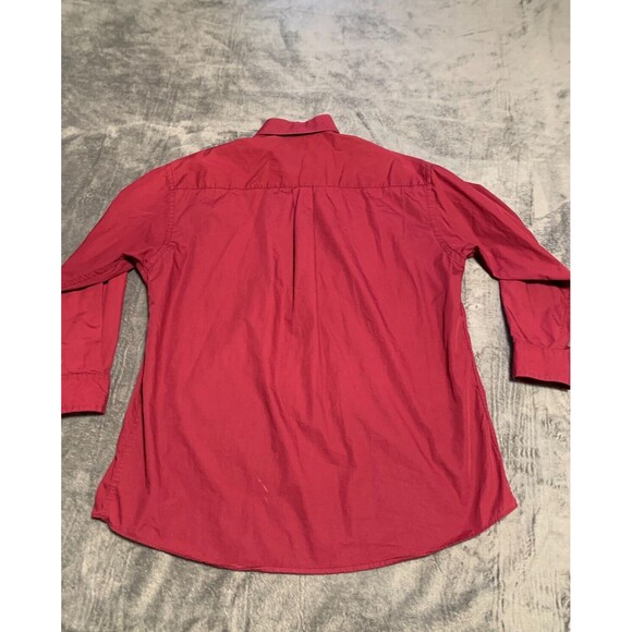 Payne Stewart Shirt Mens 16 1/2 32/33 Maroon Long Sleeve Button Up Classic - Picture 2 of 13